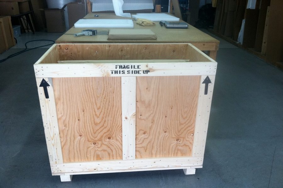 تغليف العفش للشحن الدولي